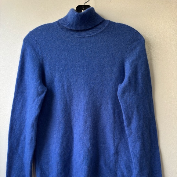 Charter Club Royal Blue Cashmere Sweater - Picture 13 of 14